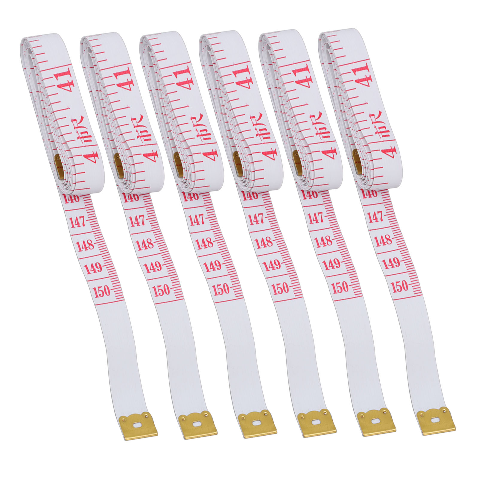 Body Measuring Tape, Soft Tape Measure Durable Plastic 150cm/60in  For Body