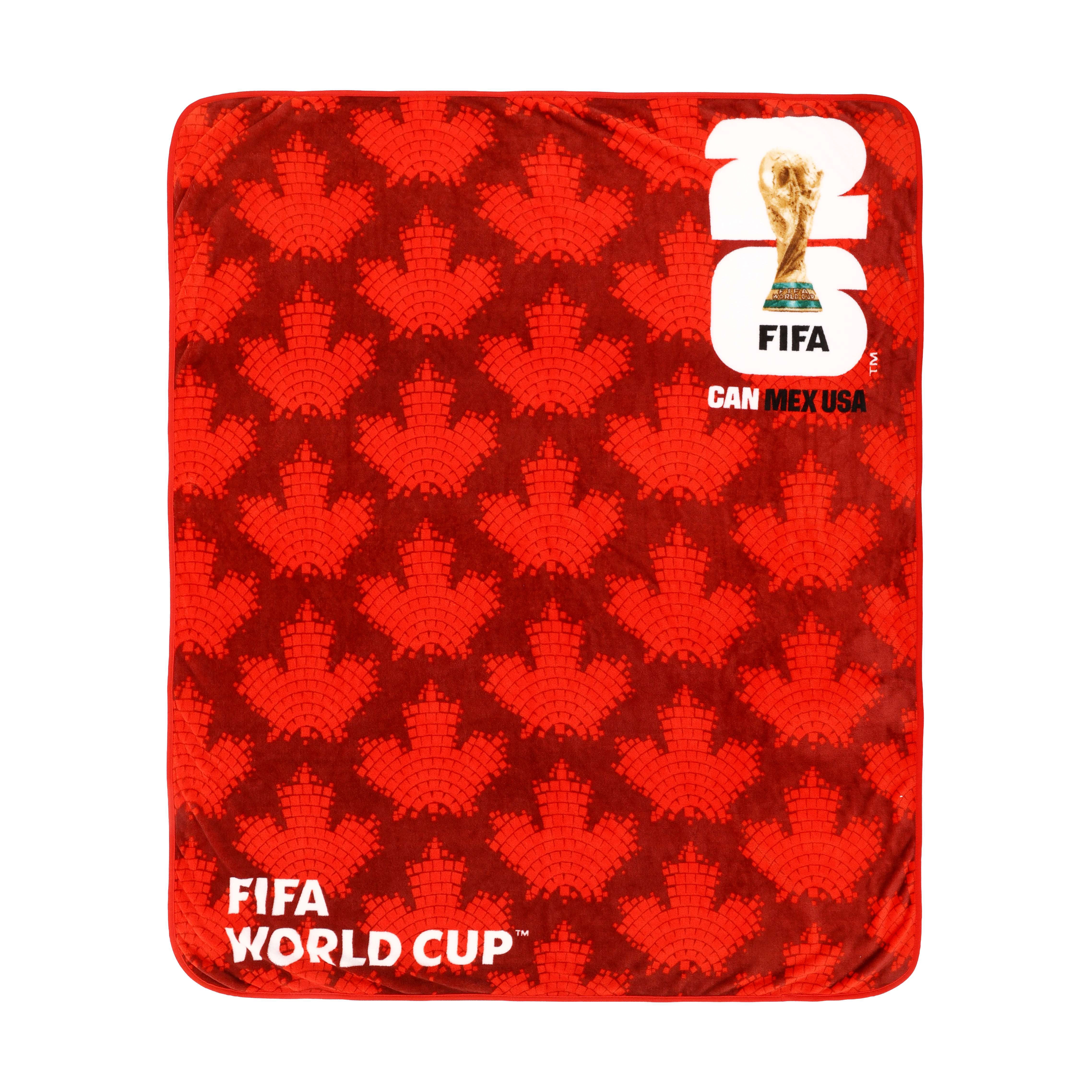Couverture FIFA Équipe Canada, 127 cm x 152 cm