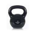 thumbnail image 1 of Element Fitness Vinyl Coated Kettlebell 50 lb Black Cast Iron Strength Training, 1 of 2