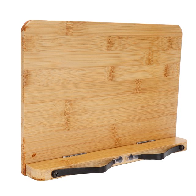 Tablet Pillow Stand, Portable Adjustable Bamboo 5 Different Angles Tablet Stand Lightweight For Classrooms Libraries Office For Dormitories Homes For Children