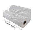 thumbnail image 2 of Poly Burlap Deco Mesh Wide Deco Poly Decorative Mesh Ribbon Wrapping Ribbon For Home Door Wreath Decoration DIY Crafts Making Birthday Banner Boy Baby And Balloons Earth Balloons Latex Light Latex, 2 of 3