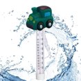 thumbnail image 2 of ETHKIA Swimming Pool Float Cartoon Car Helicopter Animal Hydrotherapy Pool Adult Float Temperature Tester 50ml Dark Green, 2 of 4