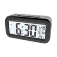 thumbnail image 1 of TopLLC Temperature Version Smart Clock, Silent Clock, Electronic Clock, Light Sensing Alarm Clock, Snoozy Student Smart LCD Alarm Clock, 1 of 2