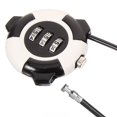 thumbnail image 4 of Wire Lock Cable Cabinet Lock 3-digit Combination Padlock Drawer Security Lock, 4 of 8