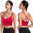 thumbnail image 2 of Clearance Sale 2025 Bra Woman Bras With String Quick Dry Shockproof Running Fitness Large Size Underwear, 2 of 6