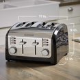 thumbnail image 5 of BLACK?? Grille-Pain 4 Tranches en Acier Inoxydable T4030, 5 of 5