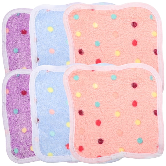 6 Pcs Tapis pour Cochon d'Inde pour la Maison Doublures de Cage pour Hamster Confortables Coussinets Pratiques pour Hamster