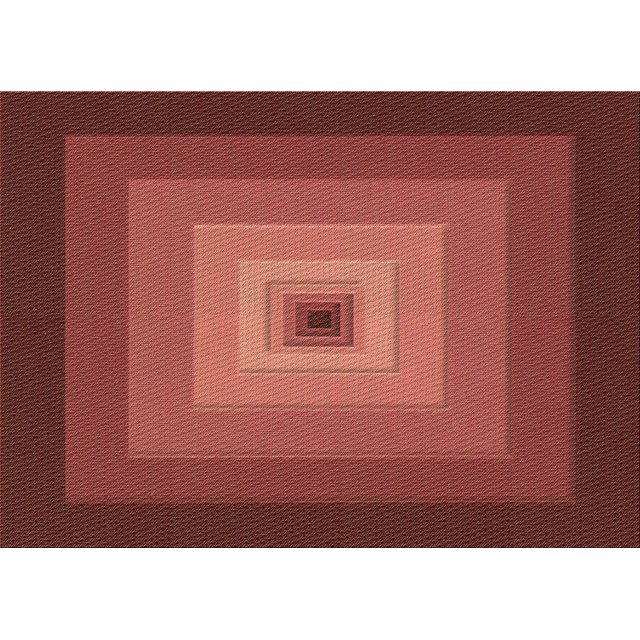 Ahgly Company Tapis d'Intérieur Rectangulaire Transitionnel Orange Lavable à la Machine, 6 Pieds x 9 Pieds