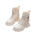 thumbnail image 1 of Bottes pour Filles Nœud Papillon Long Baril Cuir Princesse Mode Automne, 1 of 7
