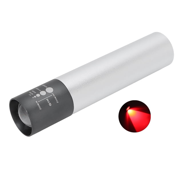 Appareil de Lampe de Luminothérapie Rouge, Énergie Concentrée Grande Capacité de Pénétration Appareil de Lampe de Luminothérapie Rouge Portable 1200mAH pour Relaxation Musculaire pour Soulagement de la Douleur