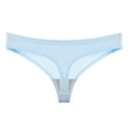 thumbnail image 1 of Sous-vêtements Sans Coutures pour Femmes String pour Femmes Femmes Été String Respirant Sans Coutures Taille Basse sous-Vêtements String Sans Coutures pour Femmes String pour Femmes, 1 of 3