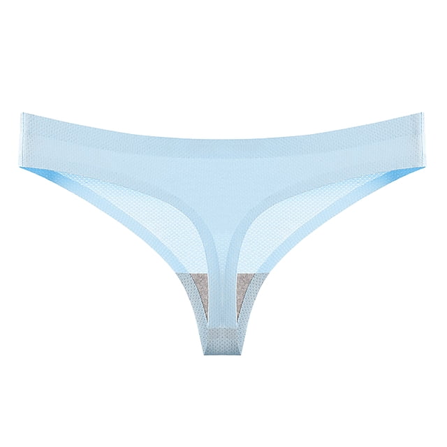 Sous-vêtements Sans Coutures pour Femmes String pour Femmes Femmes Été String Respirant Sans Coutures Taille Basse sous-Vêtements String Sans Coutures pour Femmes String pour Femmes