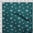 thumbnail image 3 of oneOone Silk Tabby Fabric Block Printed Craft Fabric BTY 42 Inch Wide, 3 of 4
