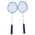 thumbnail image 1 of Badminton Racket Set,Iron Alloy Badminton Set with 3 Shuttlecocks Carrying Bag for Outdoor Backyard Games, 1 of 7