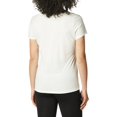 thumbnail image 2 of Hanes Womens Short Sleeve V-Neck Tee, S, Butterfly Collection/White, 2 of 3