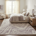 thumbnail image 3 of Rug Branch Nomad Abstract Indoor Area Rug, Purple Beige, Coastal - Living Room, Bedroom, Dining Room, and Kitchen, 3 of 12