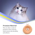 thumbnail image 3 of QualitChoice Cat Neck Cone Puppy Accessories Elizabethan Collars Adjustable Dogs Collar Breathable Surgery Kitten Cones Drumstick Pattern L 1Set, 3 of 6