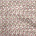 thumbnail image 1 of oneOone Rayon White Fabric Floral Sewing Craft Projects Fabric Prints By Yard 56 Inch Wide, 1 of 5