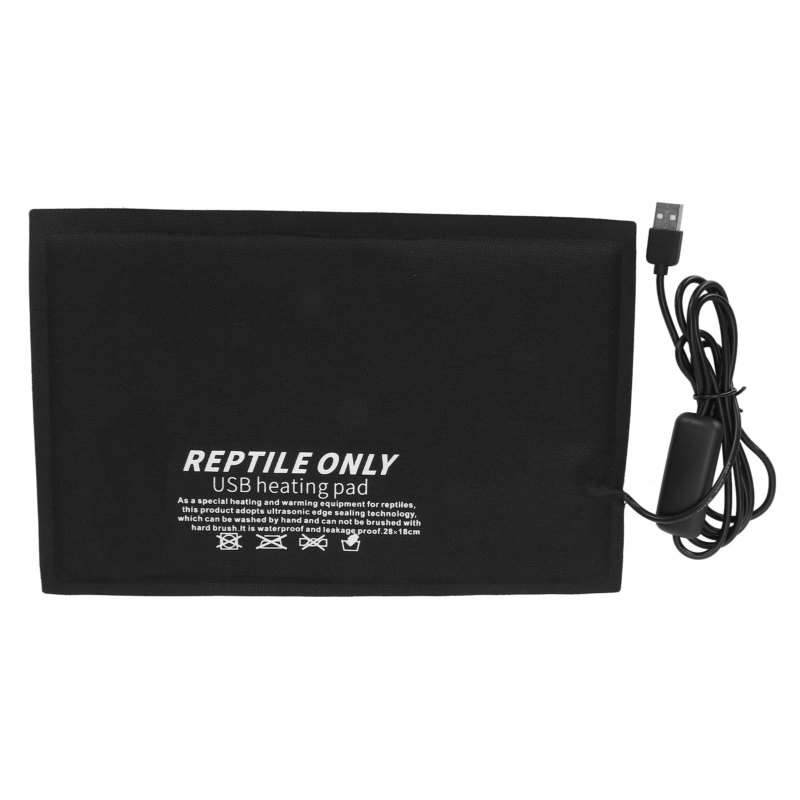 Tapis de Chauffage de Reptile USB Tapis de Chauffage de Reptile sous le Coussin Chauffant de Réservoir avec le Contrôle de la Température de Troislevel (Large)