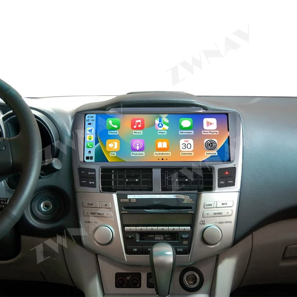 ZWNAV 12.3 inch car radio player for Lexus RX330/RX350 2002-2007 Android head unit IPS touch screen car GPS navigation multimedia player