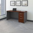 thumbnail image 2 of Scranton & Co 60" Credenza with Pedestal in Hansen Cherry, 2 of 8