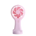 thumbnail image 2 of EGNMCR Portable Fan Desk Fan Handheld Fan Portable Handheld Fan Desktop Student Handheld Fan USB Charging Mini Fan mini fan, 2 of 6