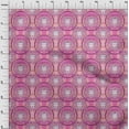 thumbnail image 4 of oneOone Velvet Pink Fabric Lion Face Sewing Craft Projects Fabric Prints by Yard 58 Inch Wide, 4 of 4