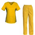 thumbnail image 1 of Women's Scrubs Set Scrub Top and Pants Scrubs Set, 1 of 3