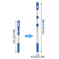 thumbnail image 3 of Binwennn Swimming Pool Mesh Net Telescopic Extension Pole 35 Inches Pool Cleaner Tool Three Telescopic Rod For Swimming Pool Sewage Suction Rod Pool,244 X 66 Cm Pools for Kids for Pools above Ground, 3 of 4