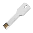 thumbnail image 1 of Yajisi Key Shape USB Flash Drive High Speed Memory Disc for Computer and Car Silver 16GB Pack of 1, 1 of 9