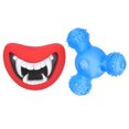 thumbnail image 2 of Pet Chew Toy Puppy Teething Toy Pet Food Leaking Toy Puppy Toys Pet Toys Pet Chew Toy Set Interactive Puppy Teething Red Lip Demon Food Leaking Pet Toys, 2 of 8
