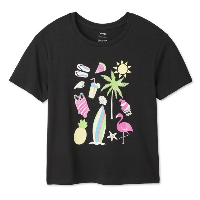 T-shirt à imprimé graphique George pour filles