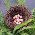 thumbnail image 2 of 1 Pce Herbe 6-20cm Nid Nature Fait Main pour Bonbons Ufs 8cm, 2 of 8