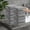 Grey, variant on Dvkptbk bath towels 12PCS Bath Towels for Bathroom Thick Soft Absorbent Towel Household Wash Face Gift Towel