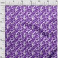 thumbnail image 2 of oneOone Tissu Violet en Polyester Lycra à Fleurs, Tissu pour Robe, Tissu Imprimé, Tissu au Mètre, 56 Pouces de Large, 2 of 4