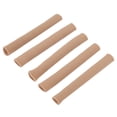 thumbnail image 1 of Toe Tube Finger Toe Tube Toe Sleeve Separator Toe Protector Tube Toe Sleeve 5pcs Finger Toe Tube Toe Sleeve Separator Pedicure Corn PU Gel Elastic Fabric Toe Protector TubeS 15 X, 1 of 8