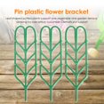 thumbnail image 2 of Treillis de Jardin en Forme de Feuille pour Grimper Support de Plante en Pot (3 Pcs Rigide), 2 of 9