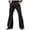 AA-Black, variant on QATAINLAV Today's Sales, Mens Flare Leg Dress Pants Vintage 60s 70s Bell Bottom Trousers Solid Casual Hippie Party Stretch Flared Pant for Wedding Guest White M