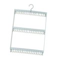 thumbnail image 3 of Underwear Hanger Closet Organizer Rotatable Windproof Clothes Drying Hanger with Gray 54clips, 3 of 9