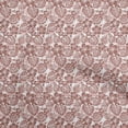 thumbnail image 1 of oneOone Silk Tabby Brown2 Fabric Tropical Sewing Craft Projects Fabric Prints By Yard 42 Inch Wide, 1 of 5