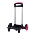thumbnail image 1 of GUOOL Backpack Trolley Foldable 3 Sections Multifunction Aluminum Alloy Hand Truck Rose Red, 1 of 9