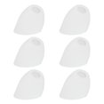 thumbnail image 4 of 6pcs Household Plastic Lampshade Light Cover Ceiling Light Lamp Cover White, 4 of 8