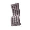 thumbnail image 3 of Coussin de Fauteuil Inclinable de Jardin Confortable en Polyester Coussin de Fauteuil Inclinable Tapis Épaissi Extérieur Intérieur Gris B, 3 of 8