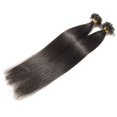thumbnail image 2 of Invisible Nail/U Tip Glue Real Human Hair Extensions Soft Straight Hair 1 Piece/100 Strands, 2 of 5