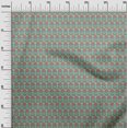 thumbnail image 3 of oneOone Rayon Mint Green Fabric Asian Suzani Sewing Material Print Fabric By The Yard 56 Inch Wide, 3 of 5