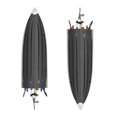 thumbnail image 3 of RC Boat Remote Control Boat 30KM/H High Speed IPV7 Waterproof 2.4GHz 4 Channel Racing Boat for Kids Adults, 3 of 7