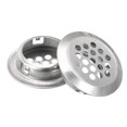 thumbnail image 1 of Unique Bargains Évent Circulaire de 25 mm, Lot de 40 Évents d'Air Ronds en Acier Inoxydable, Ton Argent, 1 of 5