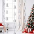 thumbnail image 1 of Dvkptbk Décorations Suspendues en Papier Décorations de Noël Mini Guirlande Fanions à Tirer Bannières Suspendues Décorations de Sapin de Noël Scènes Intérieures Vitrine de Magasin Ornements de Fête Déco Maison Décorations de Noël, 1 of 6