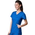 thumbnail image 1 of EON Haut de Blouse Médicale à Col en V en Maille pour Femmes Coolmax, 1 of 2