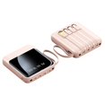 thumbnail image 2 of Fiogavroetic Camping Essential 20000 Milliampere Self-wired Fast Charging Mini Compact Portable Charging Treasure High Capacity Mobile Power Summer, 2 of 7